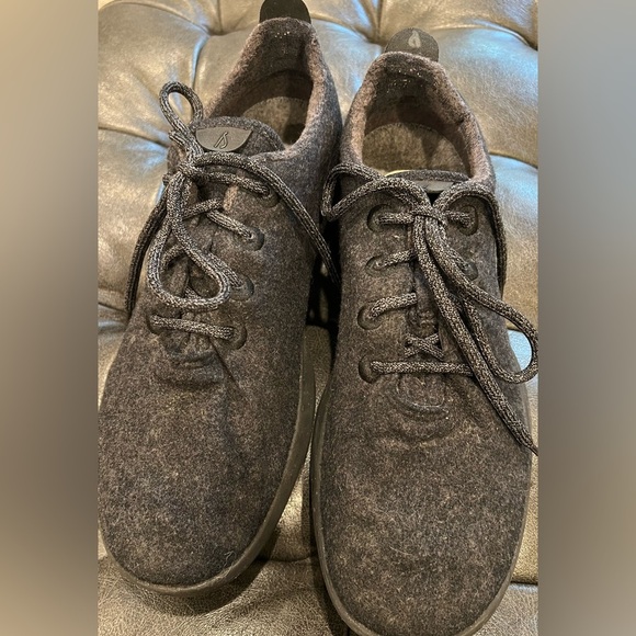 Allbirds Men's Black Wool Runners Shoes Size 12 - Picture 3 of 13